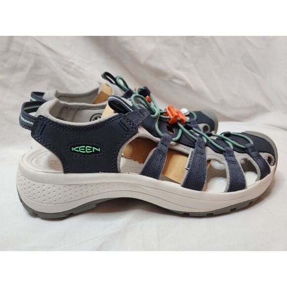 Keen Astoria West Closed Toe Sandal | Women's size 10 Navy/Beveled Glass - Picture 4 of 10